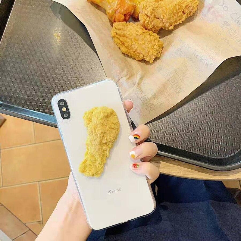 Capinha De Frango Frito Para Iphone